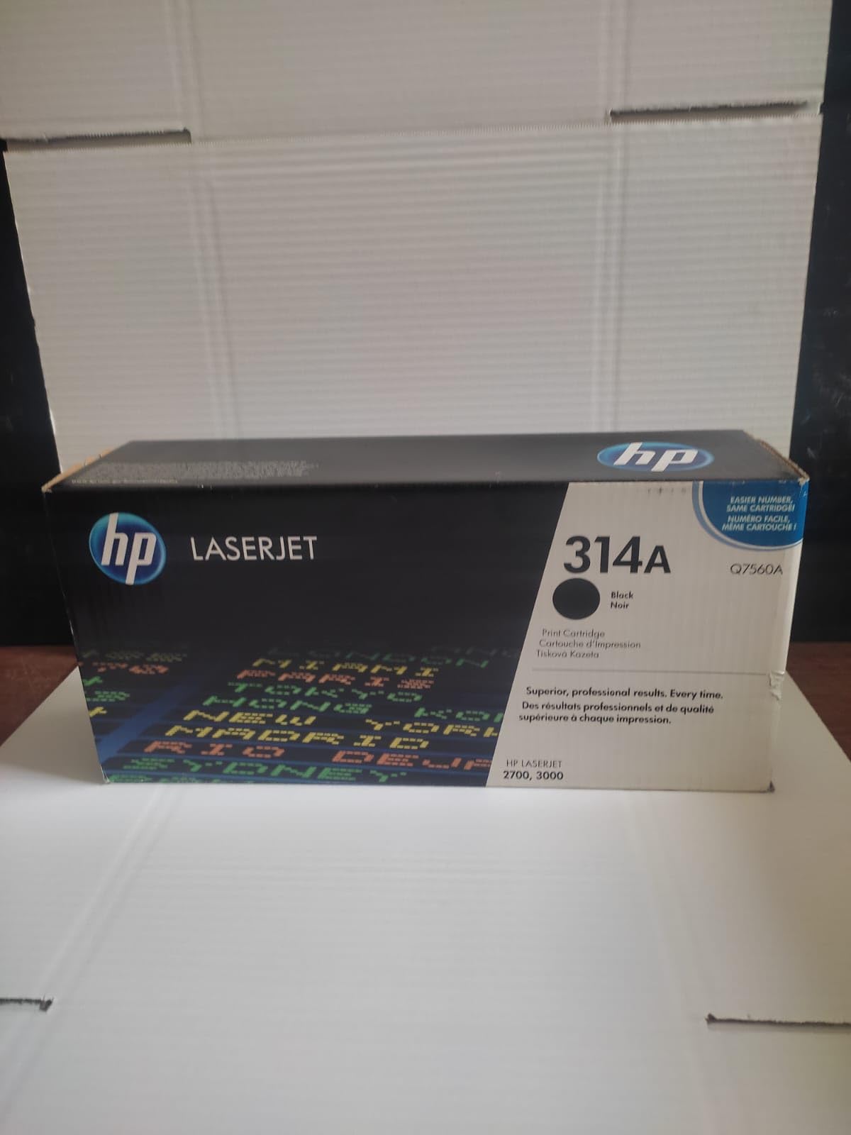 HP Q7560A 314A Toner Cartridge, 6500 Page-Yield, Black, Sold as 1 Each