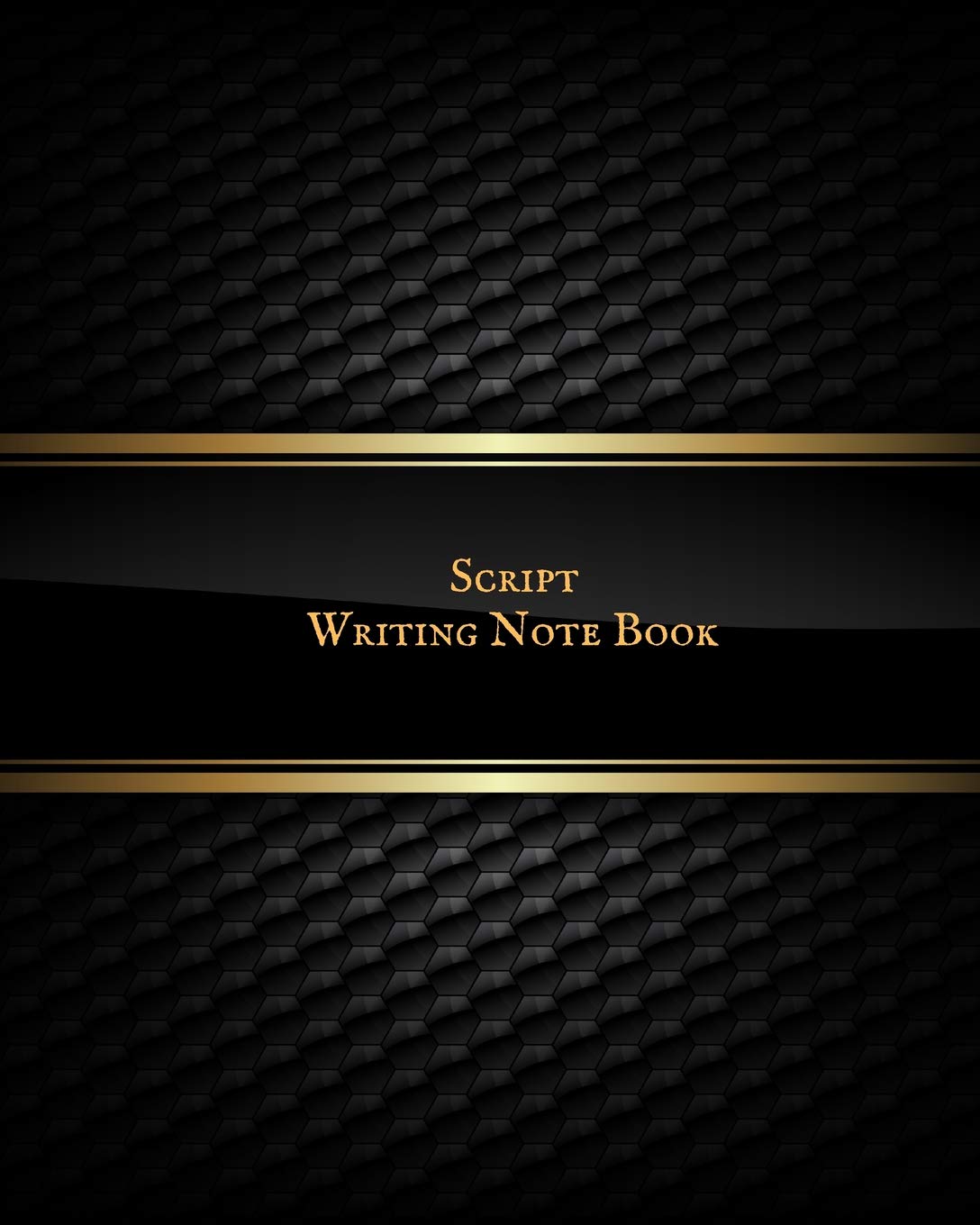 Script Writing Note Book Guide to Character Expression & Successful