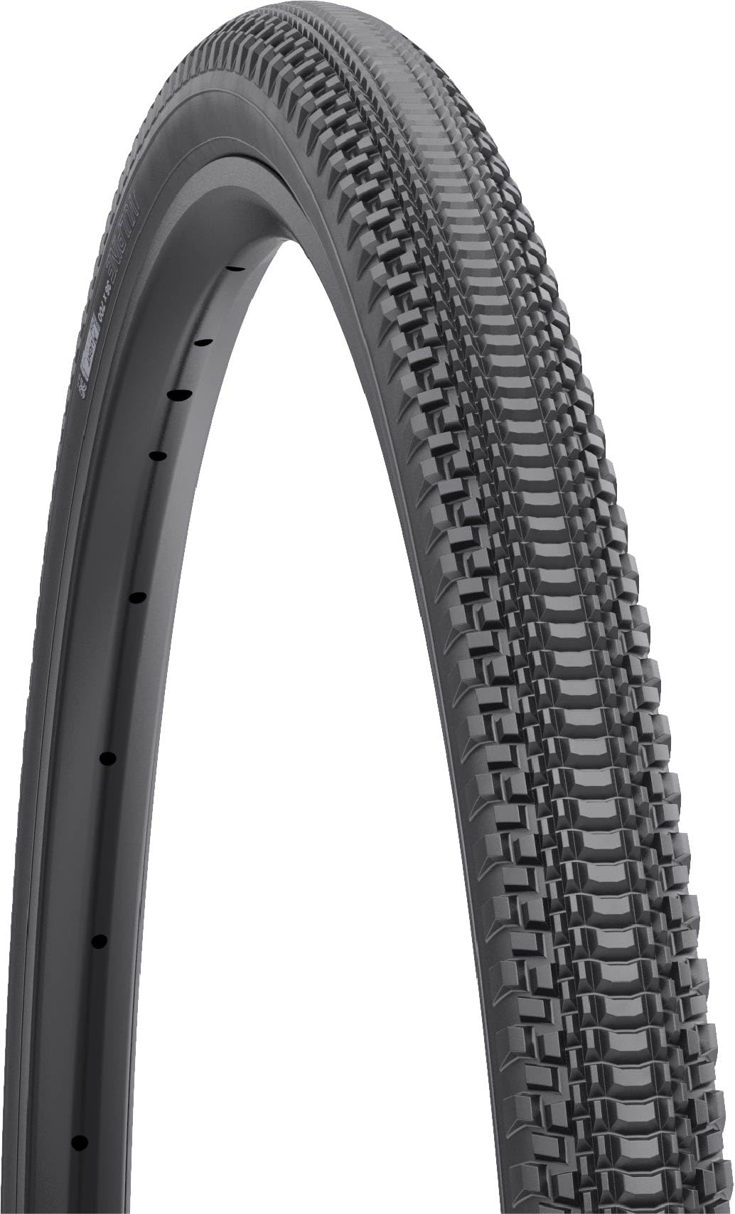 WTB Vulpine 36 x 700 TCS Light/Fast Rolling 60tpi Dual Dna, Unisex Adult Tire, Black, One Size