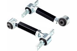 MAXON AUTO CORP. Racing Suspension Rear Upper Camber Kit Fit For 92-95 96-00 Civic EG EK (Black)