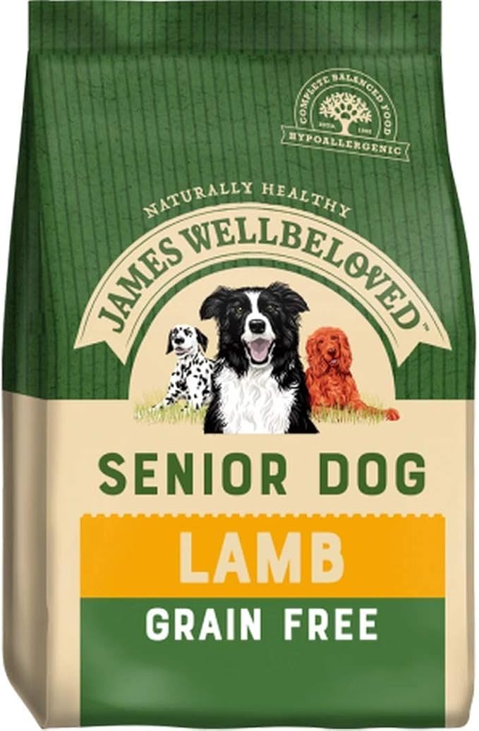 James Wellbeloved Complete Dry Senior Dog Food Lamb and Vegetables, 10