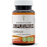 Secrets of the Tribe Bupleurum 60 Capsules, 1000 mg, Bupleurum Chinense Dried Root (60 Capsules)