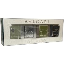 Bvlgari The Mens Gift Collection for Men - 4 Pc Mini Gift Set 5ml
