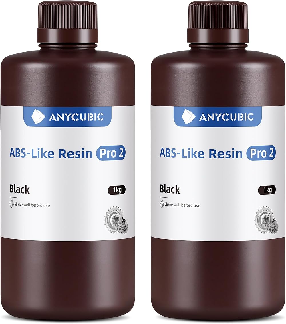 ANYCUBIC ABS-Like Resin Pro 2 2kg Black High Strength Toughness 3D Resin