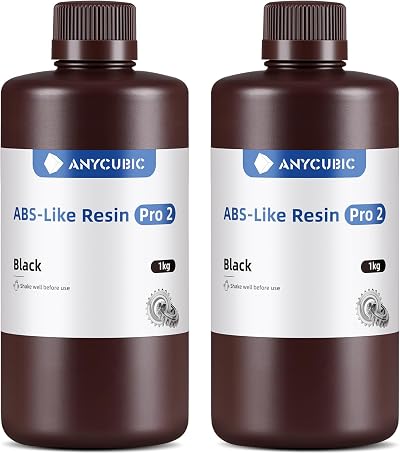 ANYCUBIC ABS-Like Resin Pro 2 2kg Black High Strength Toughness 3D Resin