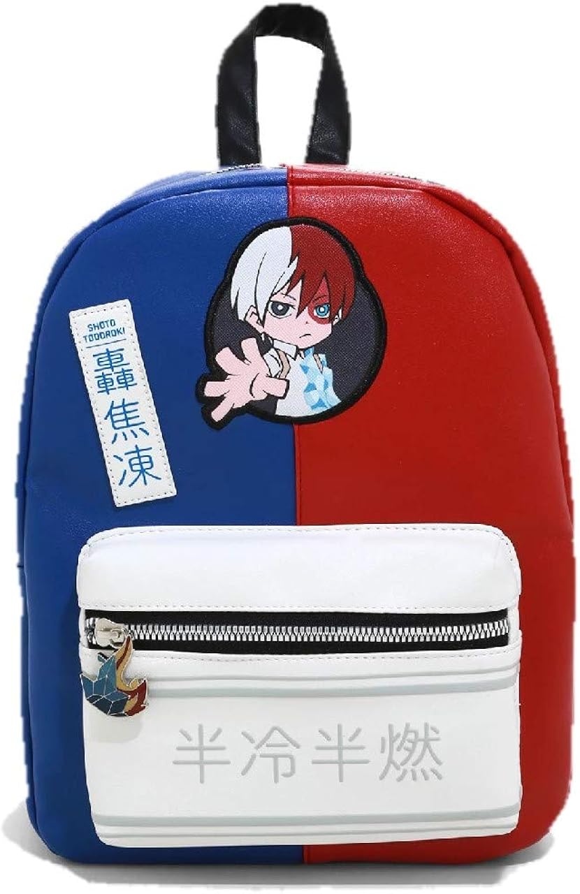 My Hero Academia Shoto Todoroki Fire & Ice Mini Backpack