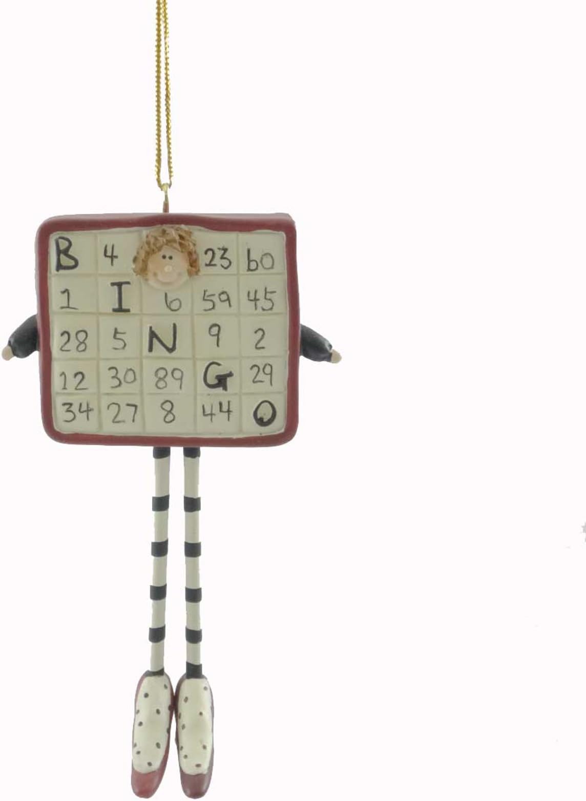 Personalized Ornaments Bingo Resin Personalized Free Lottery - Inches - Ww1944 -
