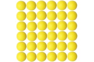 Dsmile 36 Pack Foam Golf Practice Balls Light Soft Elastic Training Multifunction Sport Balls