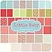 Little Ruby by Bonnie & Camille Moda Jelly Roll, Set of 40 2.5x44-inch (6.4x112cm) Precut Cotton Fabric Strips