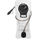 Outplea 2L Wide Open Hydration Bladder for Running, Leakproof Water Storage,White