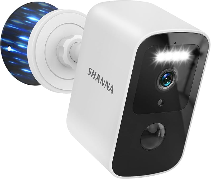 2K 3MP Überwachungskamera Aussen Akku-Kostenloser Cloud-Speicher,Magnetische Montage Überwachungskamera außen 5GHz&2,4GHz WLAN,Personen-/Bewegungserkennung,KI-gestützte verbesserte Farbnachtsicht