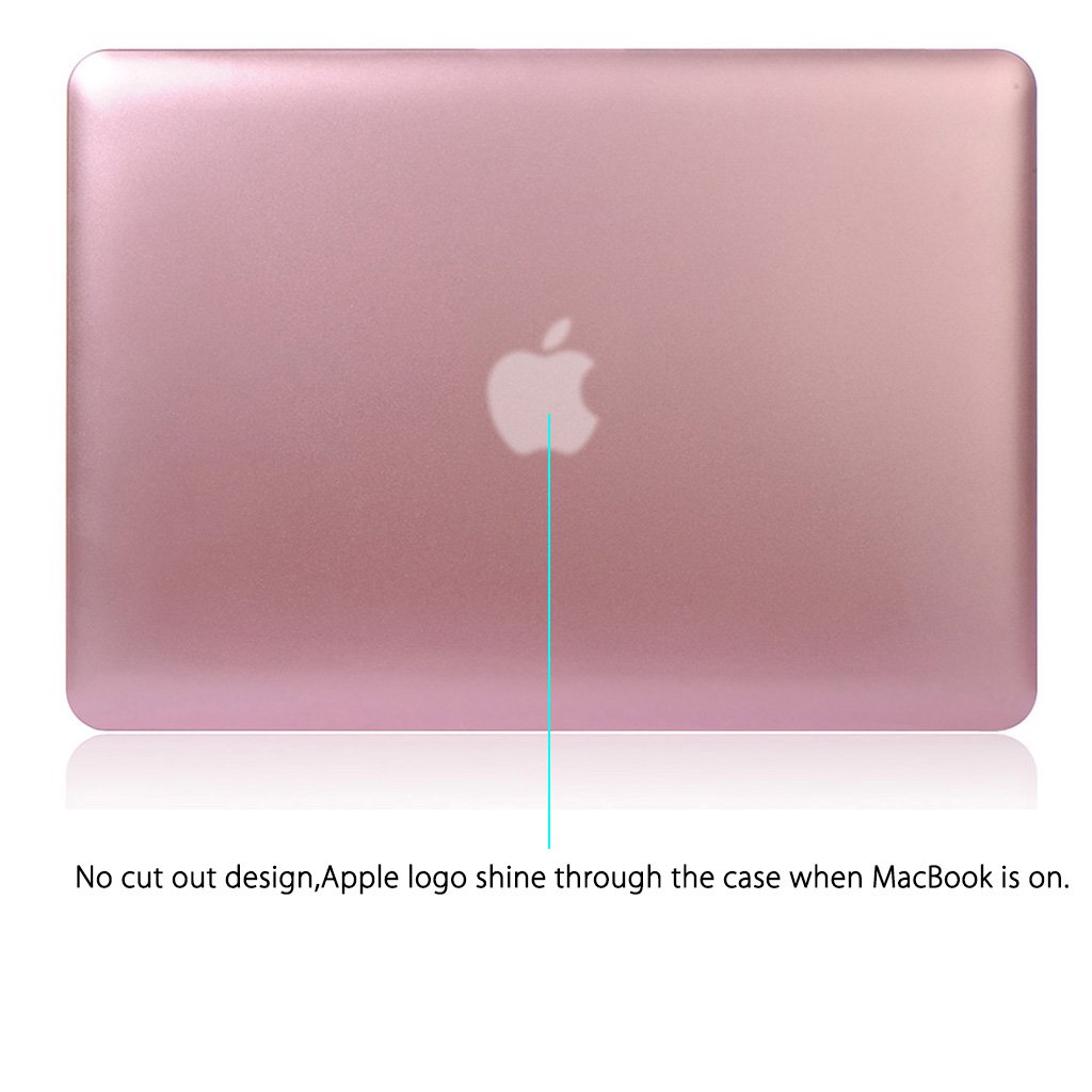 ROSE GOLD Hard Shell Case Keyboard Cover fr MacBook Pro 13/15" Retina