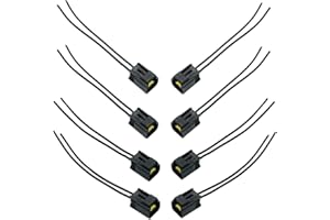 Ignition Coil Connector Plug Wiring Harness for Ford F150 F250 F350 4.6L 5.4L 6.8L Mustang, 8pcs Pigtail Connectors