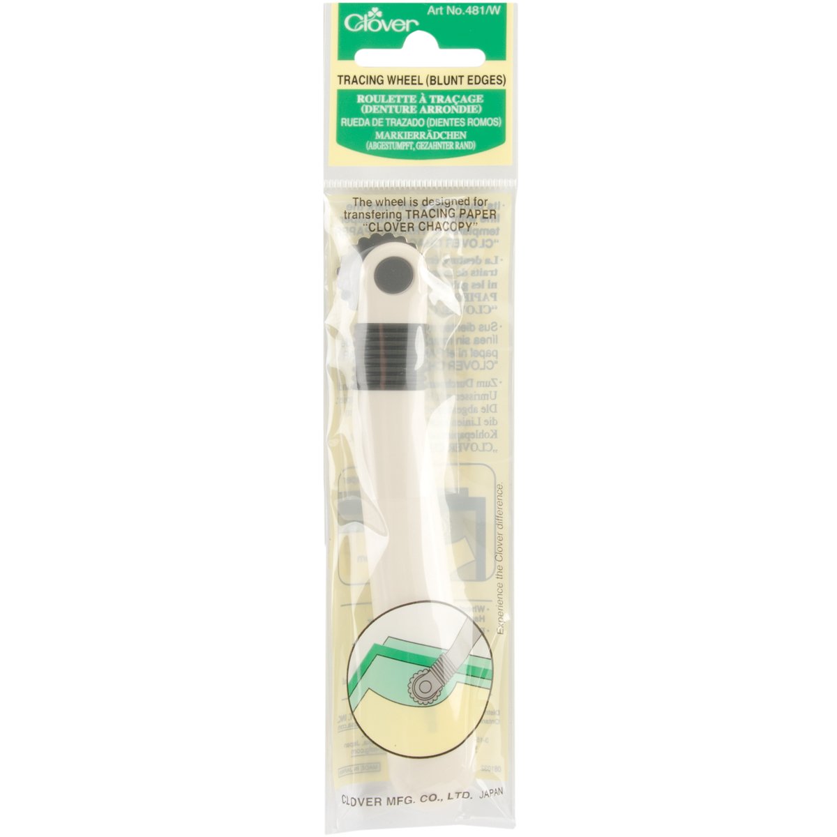Clover Tracing Wheel Blunt Edges, 1 โ image 1