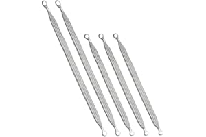 Meiso Universal Automotive Ground Strap, Braided Tinned Copper Engine Ground Strap with 5/16" Rings Terminal Alpha Rider rofe