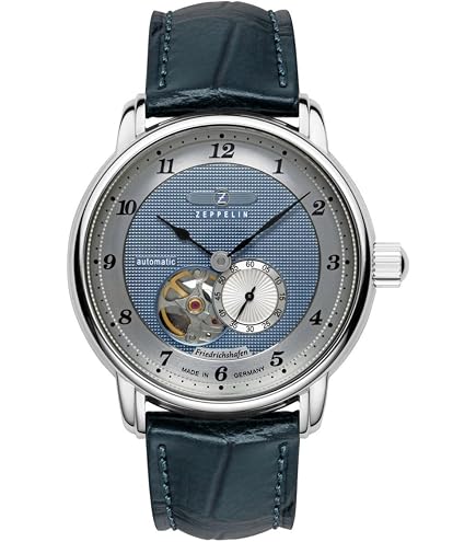 Amazon.com: Zeppelin Z85664 Mens Friedrichshafen Leather Strap