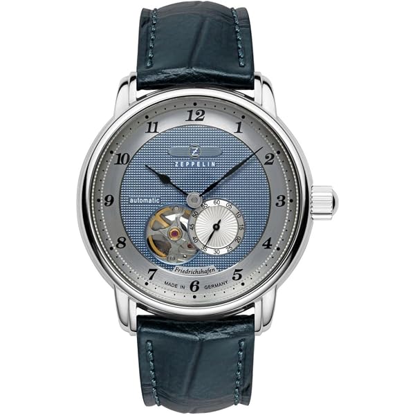 Amazon.com: Zeppelin Z85664 Mens Friedrichshafen Leather Strap
