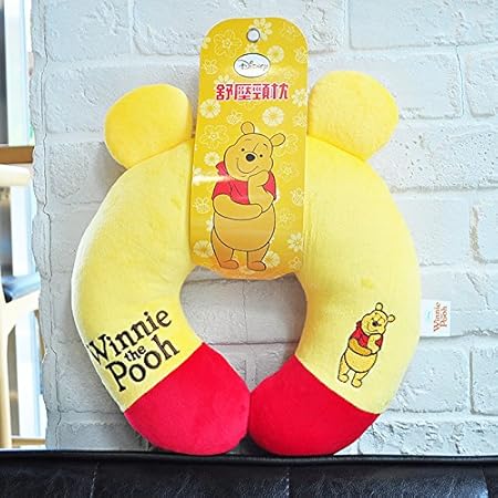 Disney Winnie The Pooh Plush U Shape Neck Pillow Travel Pillow