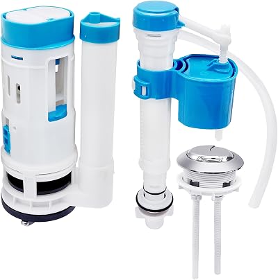 Iceten Dual Flush Valve Toilet Cistern Push Button Assembly