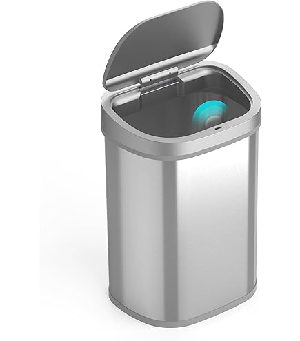Amazon.com: 21.1-Gallon Motion Sensor Stainless Steel Trashcan