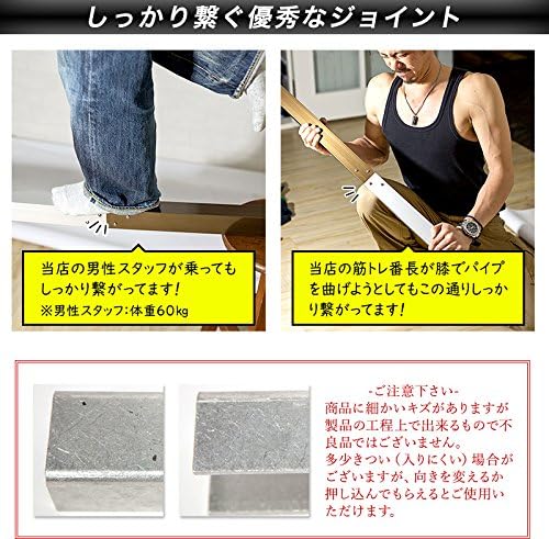 Amazon 角パイプ用 ジョイント 大 50 50mm用 Z3k 角パイプの連結に 棒