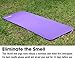Yes4All Thick Yoga Mat with Carrying Strap – High Density Foam Yoga Mat – 1/2 inch Extra Thick and 72-inch Long Exercise Yoga Mat (Purple)