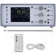 Portable Radio AM FM LW SW Full-Band Radio with 2 Speaker for Kitchen Desk Bedroom