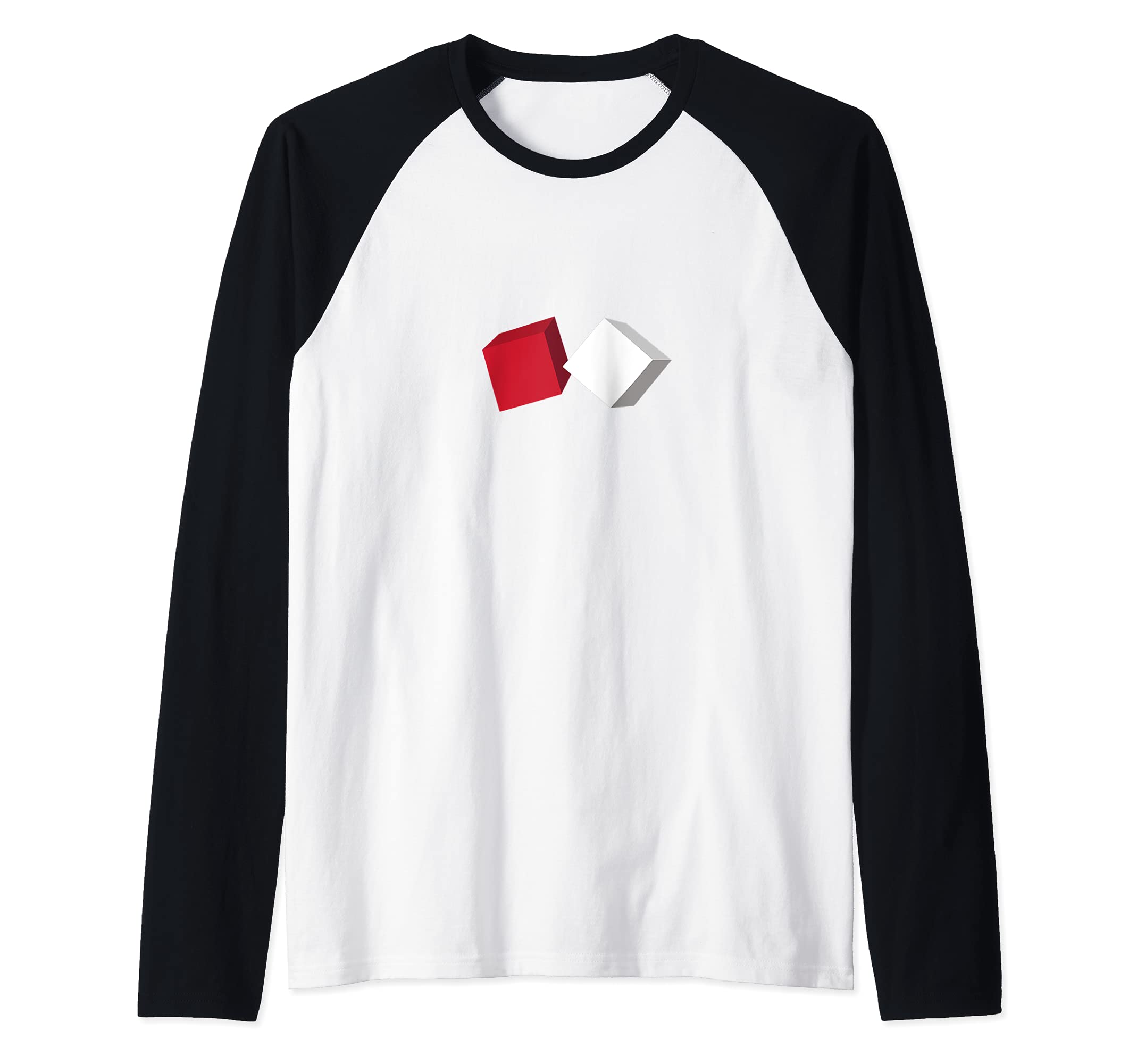 Flag Denmark Raglan Baseball Tee