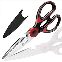 Kitchen Shears, Acelone Premium Heavy Duty Shears Ultra Sharp Stainless Steel Multi-function Kitchen Scissors for Chicken/Pou