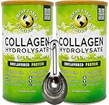 Great Lakes Gelatin, 2 Collagen Hydrolysate 16-Ounce Cans and Measuring Spoons Combo Pack