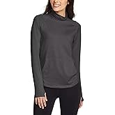 Eddie Bauer Women's Active Funnel Neck Long Sleeve Top Pullover -