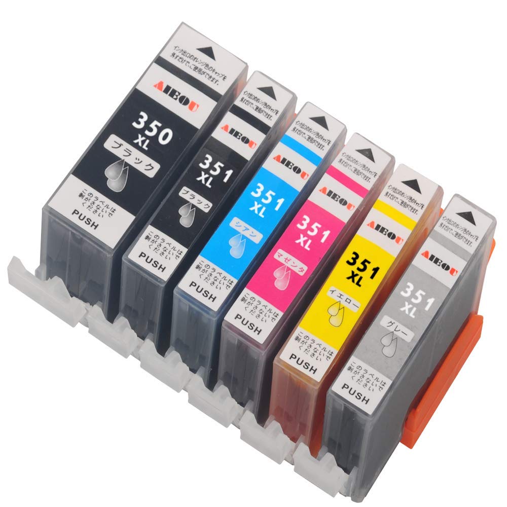 Canon インクカートリッジ351 大容量-純正品と併用可能-ICチップ-残量表示-保障付の商品画像