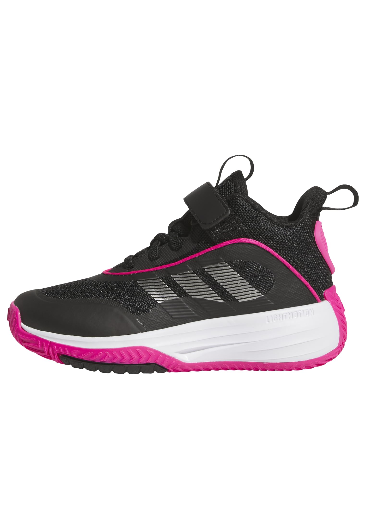 adidas Unisex-Kids Own The Game 3.0 Basketball, Black/Iron Metallic/Shock Pink, 5.5 Image adidas Unisex-Kids Own The Game 3.0 Basketball, Black/Iron Metallic/Shock Pink, 5.5 Image