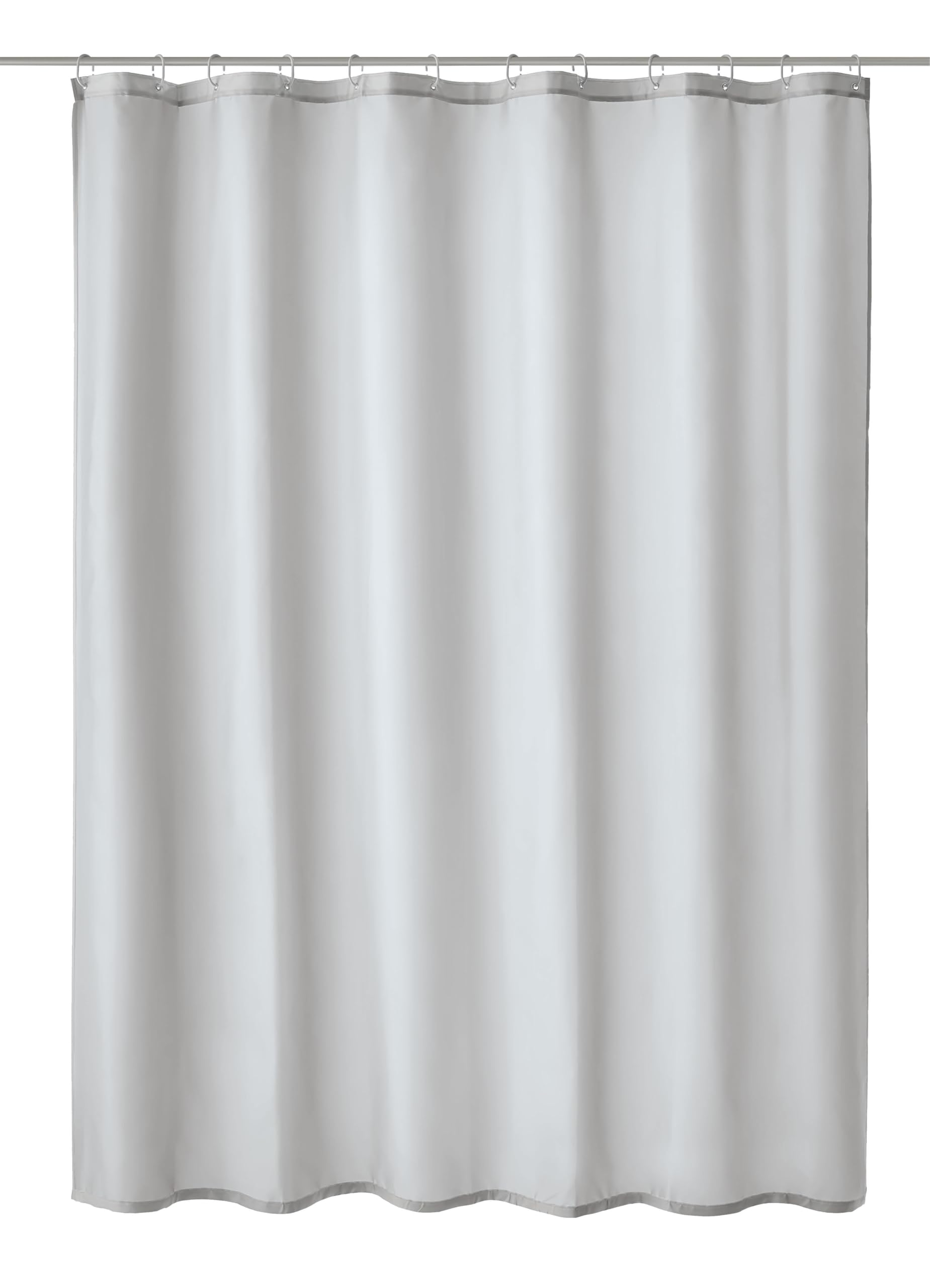 Kleine Wolke Kito Shower Curtain Textile PES, Mist, 120 x 200 cm