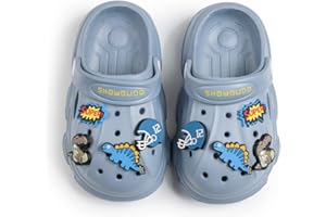 Zoolar Toddler Cute Garden Clogs Boys Girls Slip On Shoes Summer Lightweight Outdoor Slides Sandals Infant Children Beach Pool Shoes (Toddler/Little Kids)