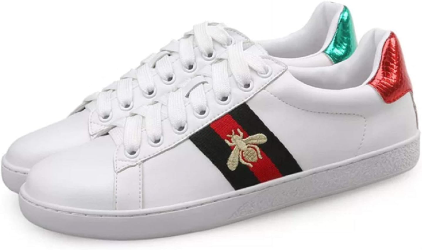 Classic Fashion Bee White Shoes