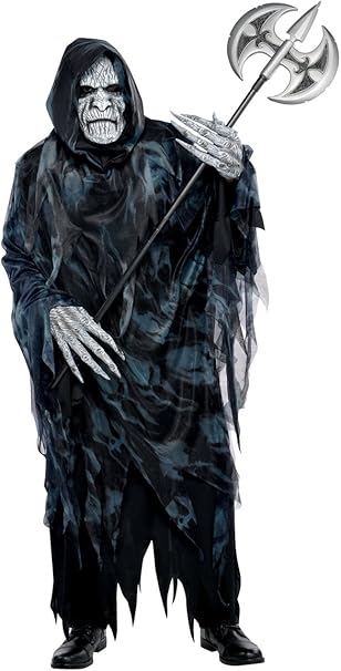 Forever Young D�guisement de faucheuse pour enfant avec masque