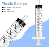 OFFCUP 20Pcs 10ml Plastic Syringes No Needle with Luer Slip Tip Refilling view 4