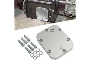 AUTOVIC Manual Trans Oil Cooler Cover Aluminum for Dodge Ram Pickup 2500 3500 NV4500 PTO Transmission