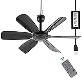 bestmoument 17.7" Inch Portable Ceiling Fan with