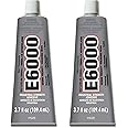 Eclectic Products 220011 2 Pack 3.7 oz. E-6000 High Viscosity Multi-Purpose Adhesive, Clear Product Name
