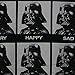 Star Wars- Vader Expressions T-Shirt, Black, XXX-Large