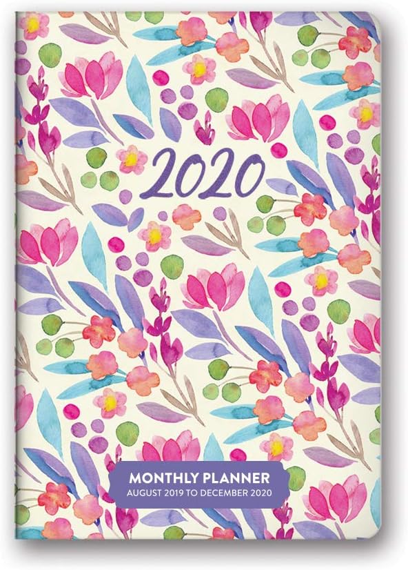 Orange Circle Studio 2020 Monthly Pocket Planner, Bold Blossoms : Office Products