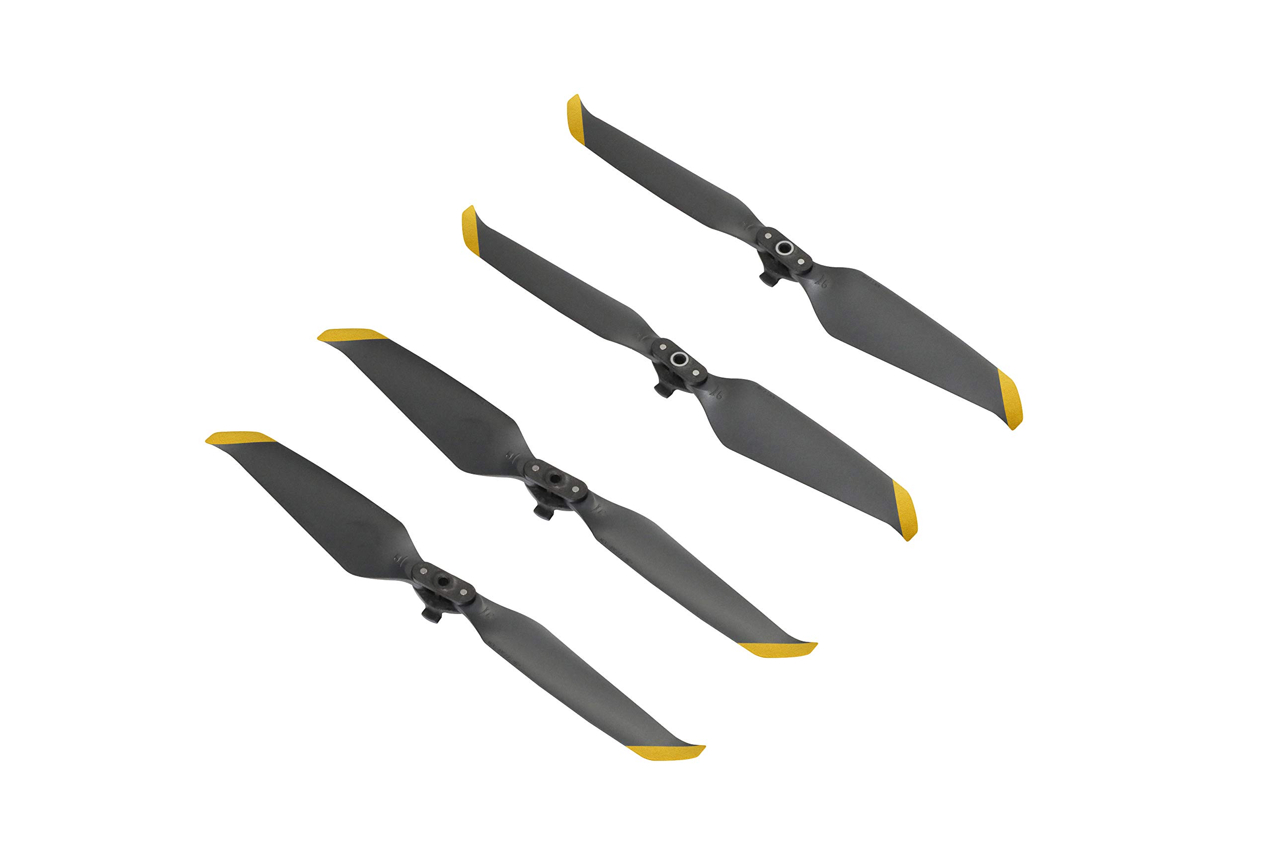 Propellers for DJI Mavic AIR 2/2S Drone Tip Low-noise Quick Release 7238F (2 Pairs (4x))