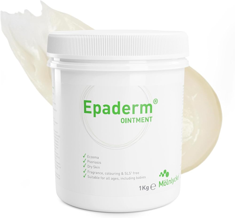 Epaderm Emollient 1kg for Dry Skin Eczema Psoriasis Bath Cleansing