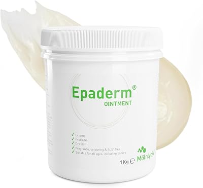 Epaderm Emollient 1kg for Dry Skin Eczema Psoriasis Bath Cleansing