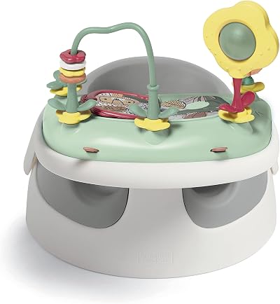 Mamas & Papas Baby Snug Seat and Activity Tray Pebble Grey