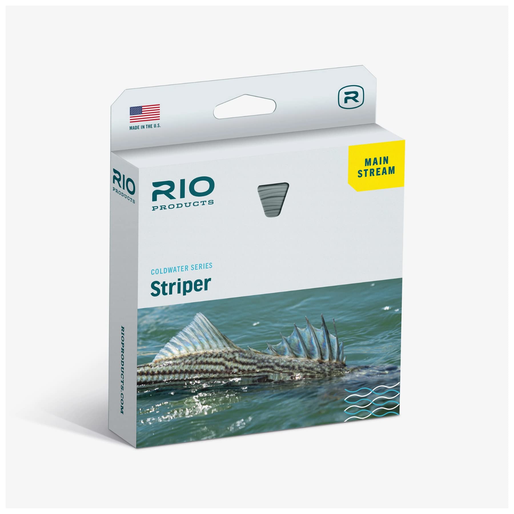 RIO Products Mainstream Striper, Fly Fishing Line for Striped Bass, Cold Water Series, WF10I