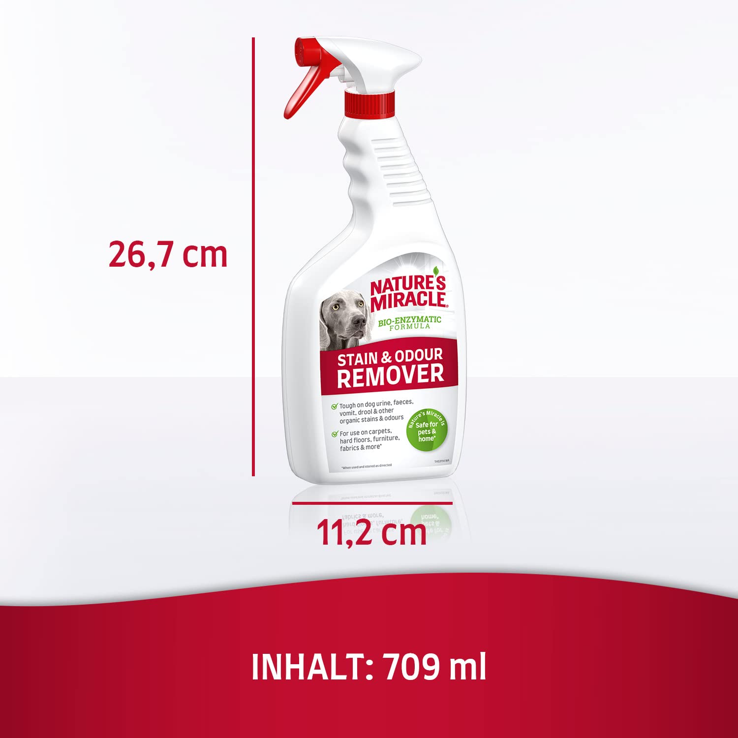 Nature’s Miracle Flecken- & Geruchsentferner Hund, 709 ml 6
