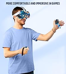 Silicone Cover Set Compatible with Meta/Oculus